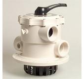 1 1/2" - 2" Praher 6-way multiport valve, top mount type